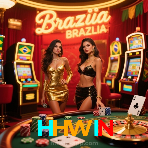 HHWIN：Venha viver a emoção do cassino! Gire a roleta e ganhe grandes prêmios!