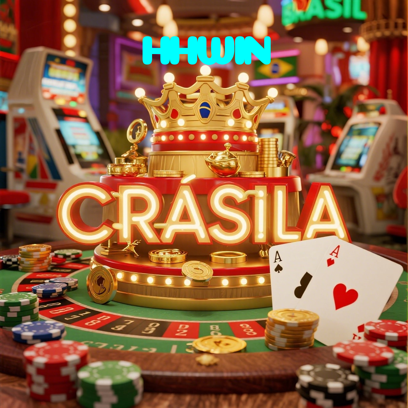 HHWIN：Jogue no cassino mais seguro com blackjack, poker e futebol online!