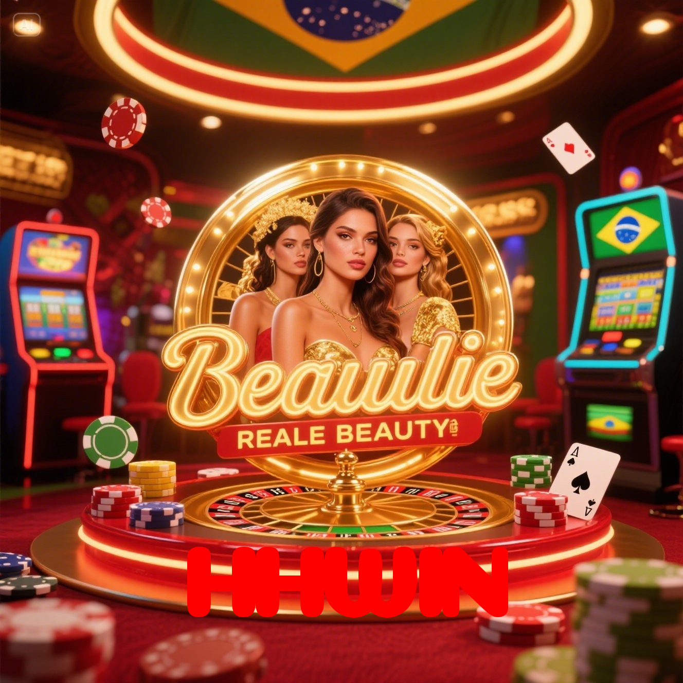 HHWIN：Divirta-se com slots e apostas ao vivo em futebol no nosso cassino online!