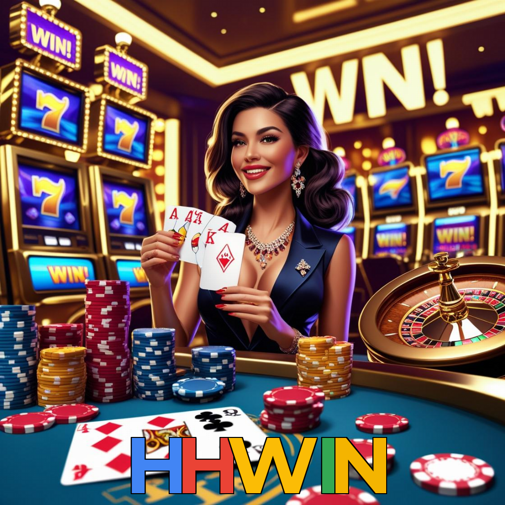 HHWIN：Jogue poker online e mostre que você é o mestre do jogo!