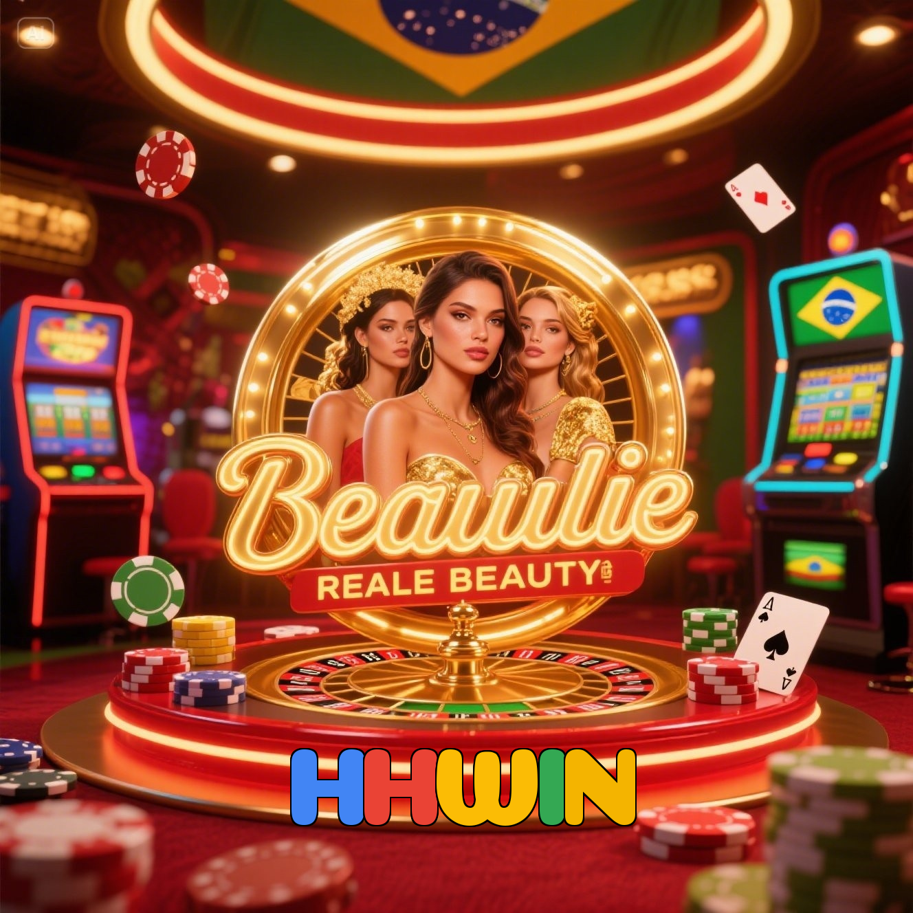 HHWIN：Gire nas slots e conquiste o prêmio da sua vida!