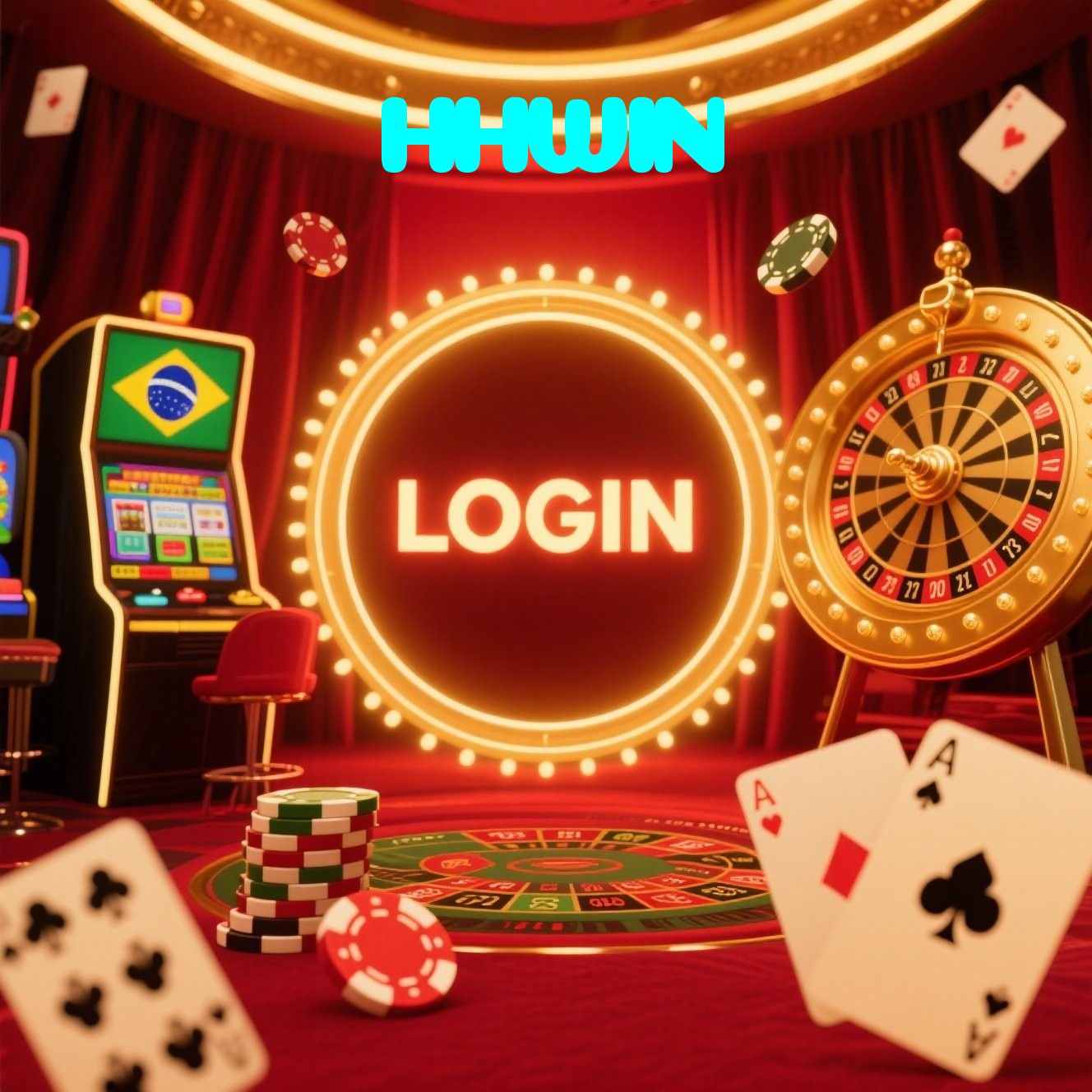 HHWIN：Gire as slots e ganhe prêmios incríveis com cada giro!