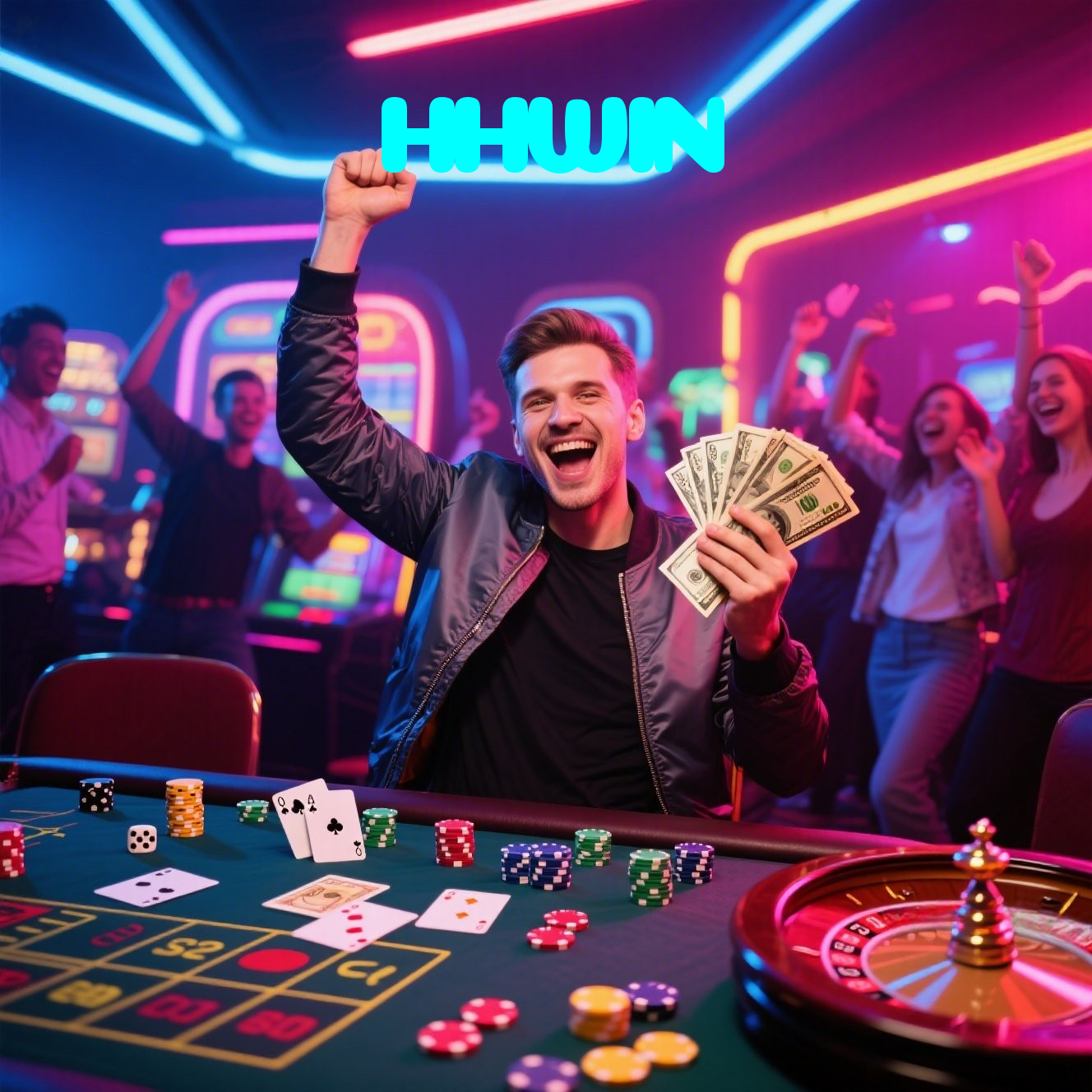 HHWIN:Ganhe prêmios jogando slots e apostando no futebol online!