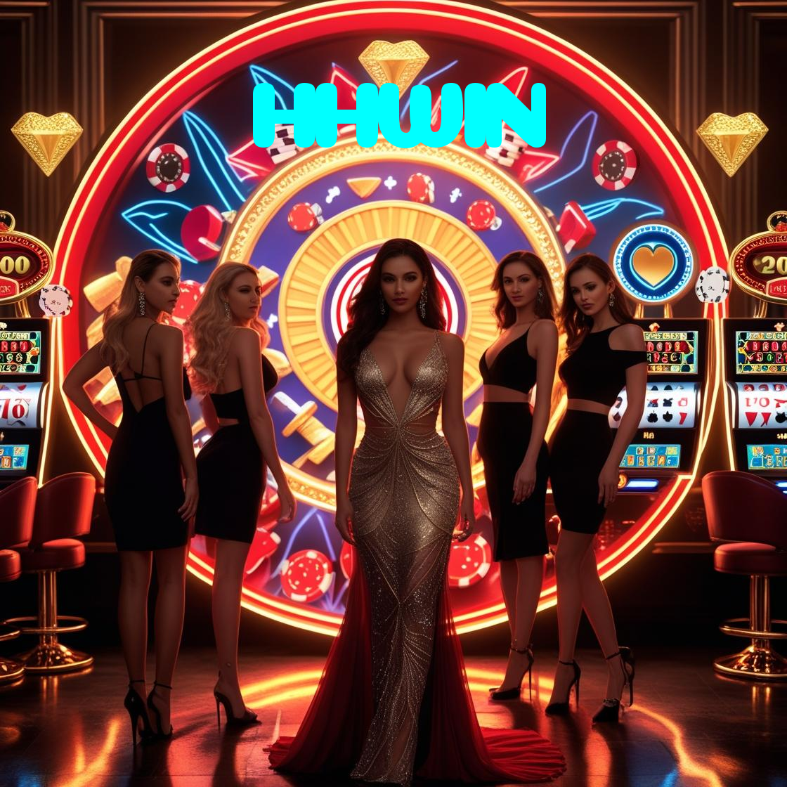 HHWIN：Jogue poker e conquiste prêmios como um verdadeiro campeão!