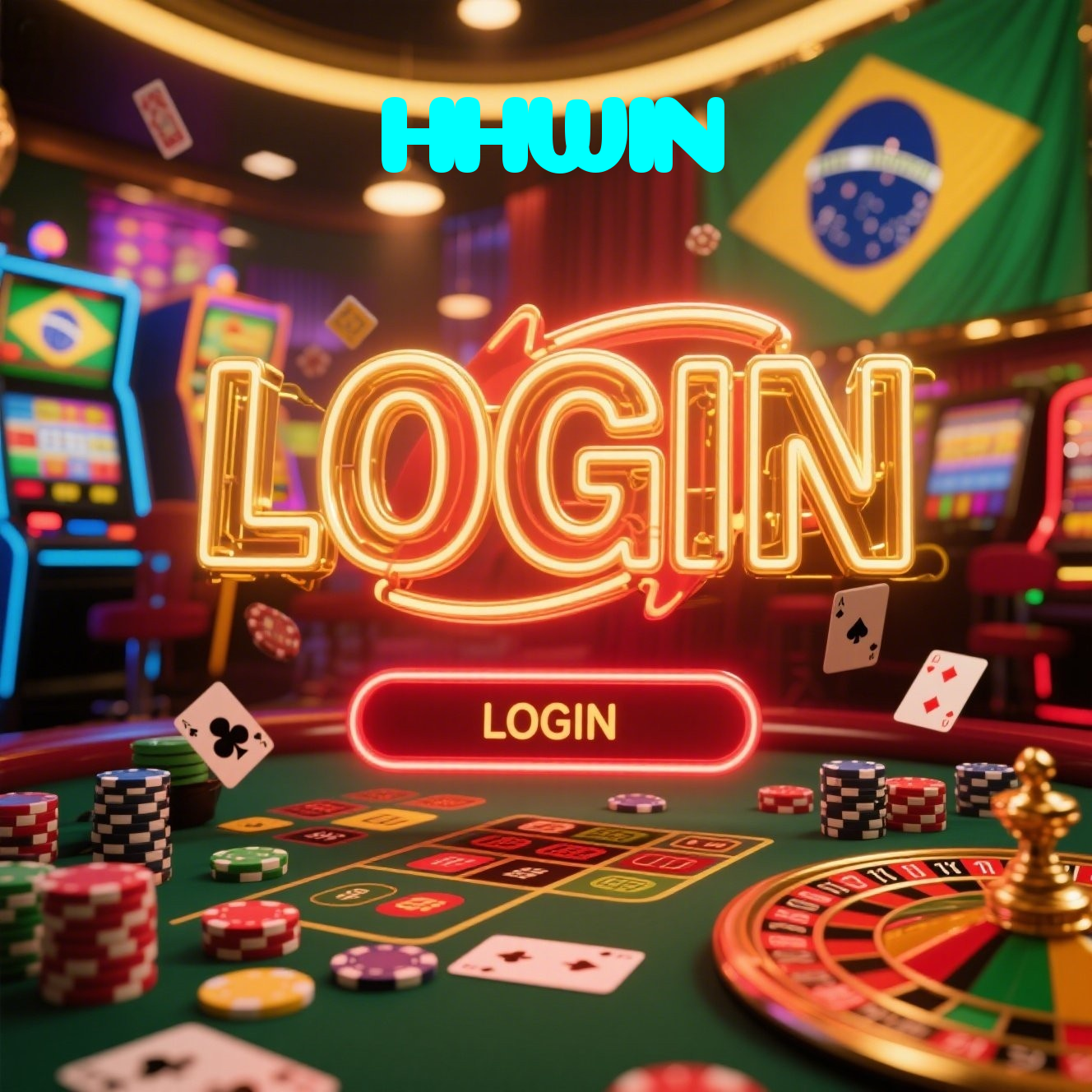 HHWIN:Apostas ao vivo no futebol e grandes prêmios em blackjack e roleta!