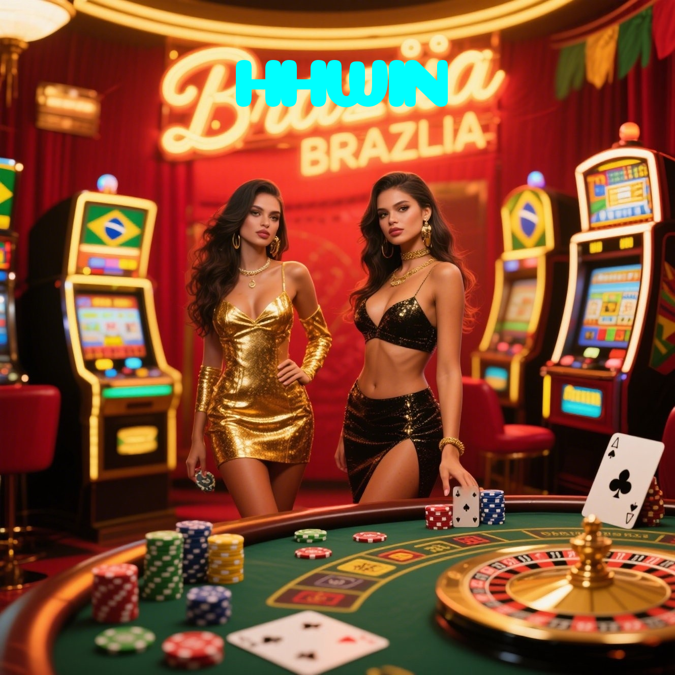 HHWIN：Jogue poker, slots e aposte no futebol para uma experiência única!