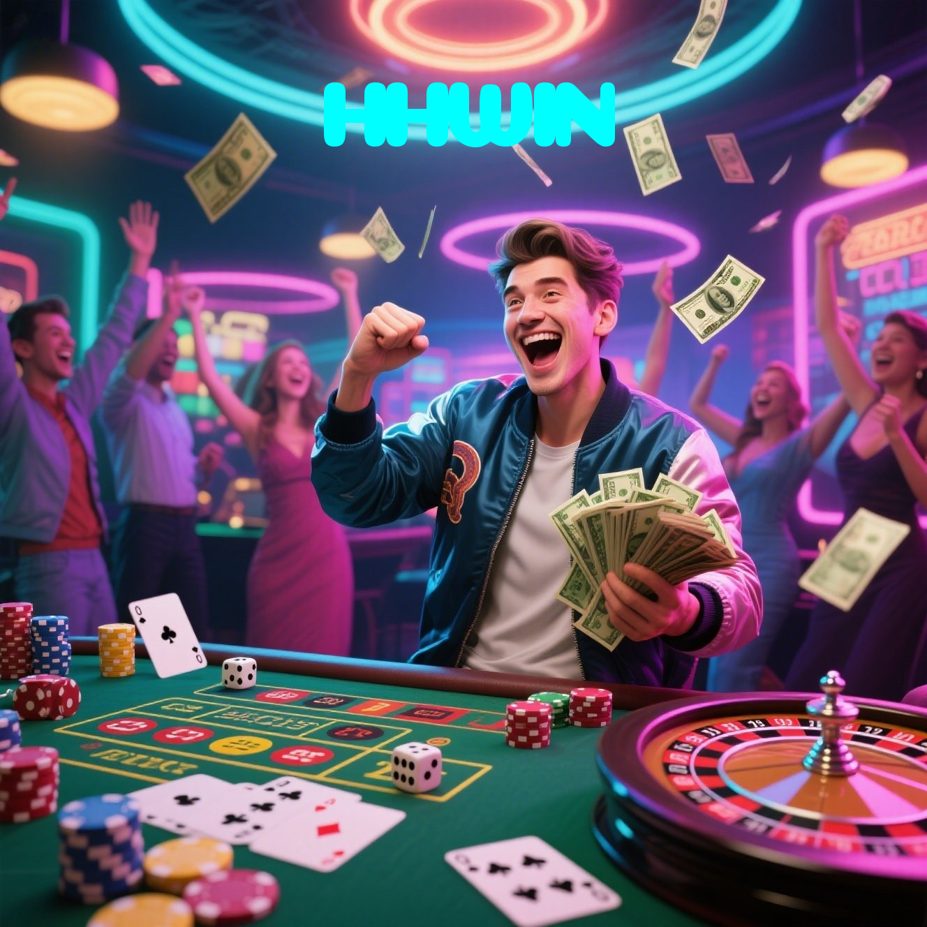 HHWIN：A roleta é sua chance de ganhar grandes prêmios! Aposte agora!