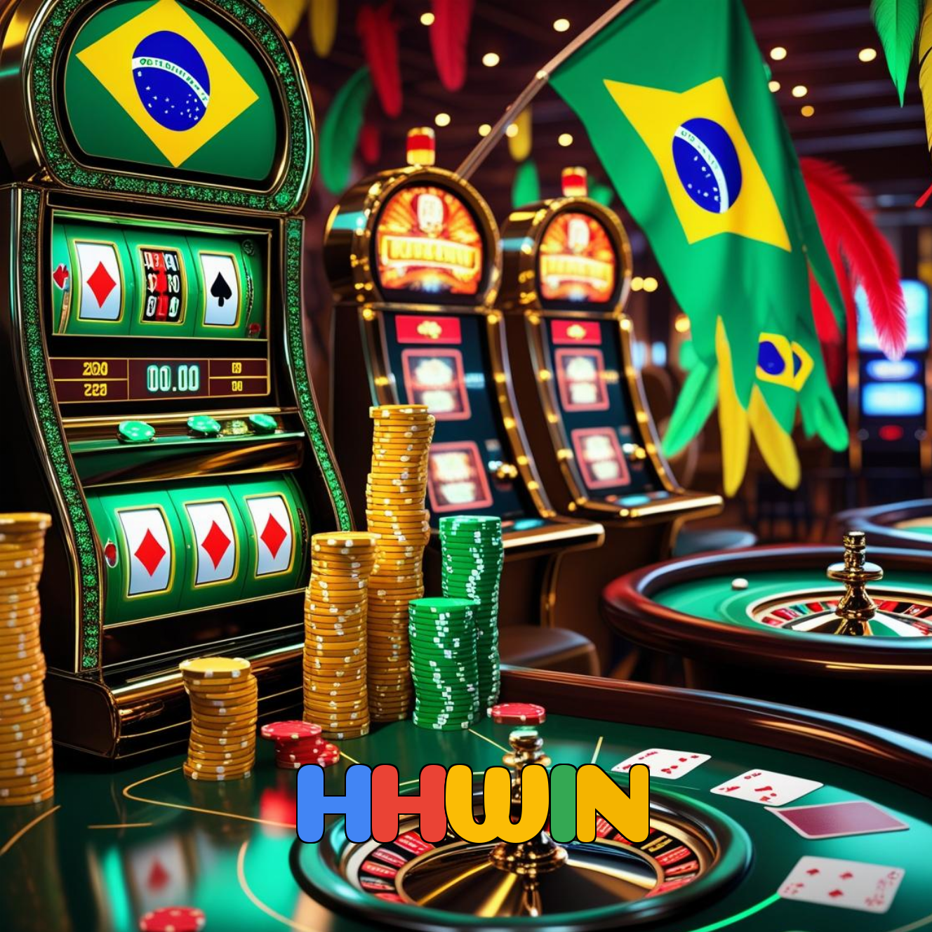 HHWIN：Cada giro é uma nova chance! Aposte nas slots e vença!