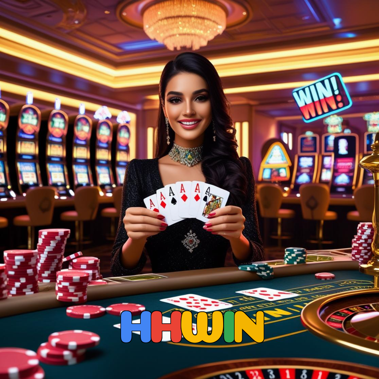 HHWIN：Aposte nas mesas de poker e mostre quem é o mestre das cartas!